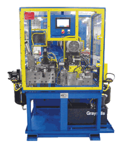 Manchester Tool and Die Model M10-H Series end forming and roll forming machine.