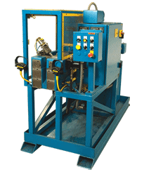Model M96-H-1 end forming machine, end forming swaging machines.