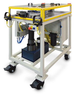 Manchester Tool and Die tube deburring and chamfering machine for precision tube end finishing